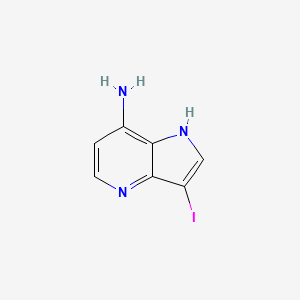 7-Amino-3-iodo-4-azaindole