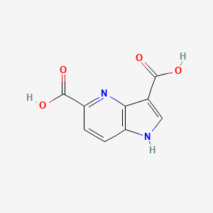 1H-pyrrolo[3,2-b]pyridine-3,5-dicarboxylic acid