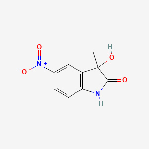 3-Hydroxy-3-methyl-5-nitro-2-oxindole
