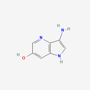 3-amino-1H-pyrrolo[3,2-b]pyridin-6-ol