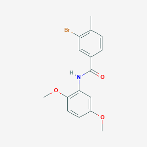 3-bromo-N-(2,5-dimethoxyphenyl)-4-methylbenzamide