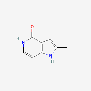 molecular formula C8H8N2O B3218998 2-Methyl-1H-pyrrolo[3,2-c]pyridin-4-ol CAS No. 1190314-39-6