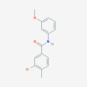 3-bromo-N-(3-methoxyphenyl)-4-methylbenzamide