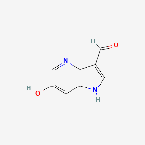 6-hydroxy-1H-pyrrolo[3,2-b]pyridine-3-carbaldehyde