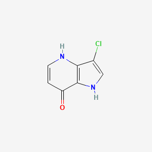 3-Chloro-1H-pyrrolo[3,2-b]pyridin-7-ol