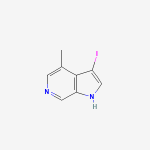 3-iodo-4-methyl-1H-pyrrolo[2,3-c]pyridine