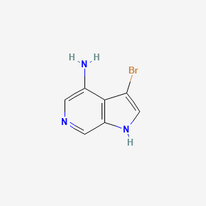 3-bromo-1H-pyrrolo[2,3-c]pyridin-4-amine