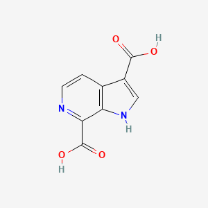 1H-pyrrolo[2,3-c]pyridine-3,7-dicarboxylic acid