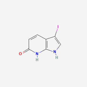 6-Hydroxy-3-iodo-7-azaindole