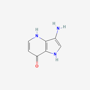 molecular formula C7H7N3O B3219579 3-Amino-1H-pyrrolo[3,2-b]pyridin-7-ol CAS No. 1190319-24-4