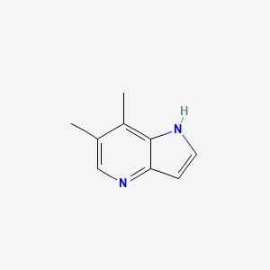6,7-dimethyl-1H-pyrrolo[3,2-b]pyridine