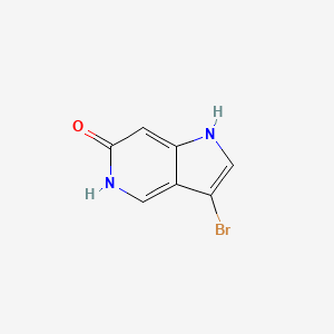 3-Bromo-1H-pyrrolo[3,2-c]pyridin-6-ol