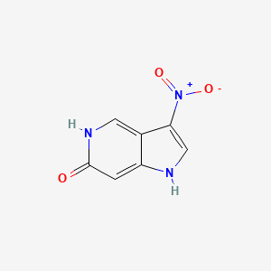 3-Nitro-1H-pyrrolo[3,2-c]pyridin-6-ol