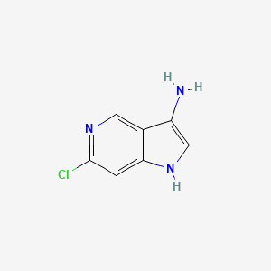 6-chloro-1H-pyrrolo[3,2-c]pyridin-3-amine