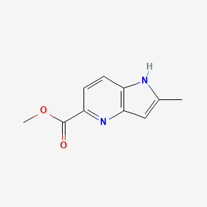methyl 2-methyl-1H-pyrrolo[3,2-b]pyridine-5-carboxylate