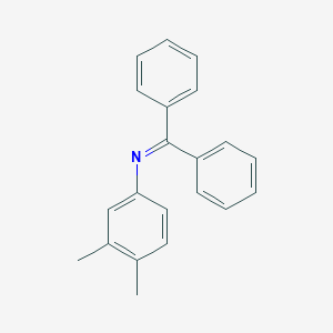 molecular formula C21H19N B321981 N-(diphenylmethylidene)-3,4-dimethylaniline 