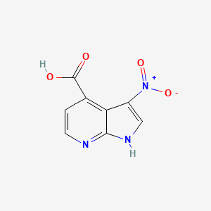 3-nitro-1H-pyrrolo[2,3-b]pyridine-4-carboxylic acid