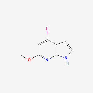 4-fluoro-6-methoxy-1H-pyrrolo[2,3-b]pyridine