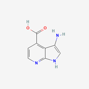3-amino-1H-pyrrolo[2,3-b]pyridine-4-carboxylic acid
