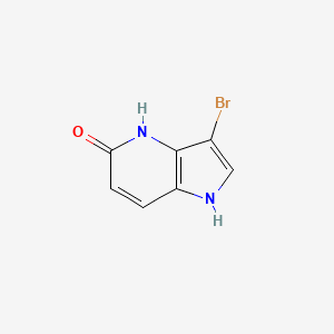 3-Bromo-1H-pyrrolo[3,2-b]pyridin-5-ol