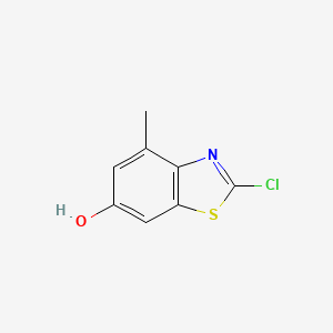 2-Chloro-6-hydroxy-4-methylbenzothiazole