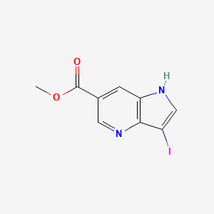 methyl 3-iodo-1H-pyrrolo[3,2-b]pyridine-6-carboxylate