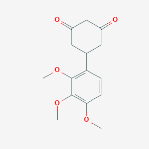 5-(2,3,4-Trimethoxyphenyl)cyclohexane-1,3-dione