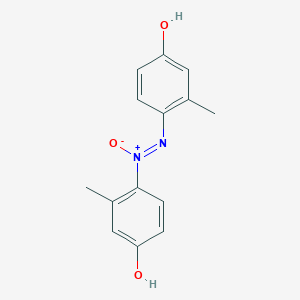 Phenol, 4,4'-azoxybis[3-methyl-