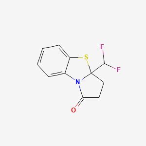 3a-(Difluoromethyl)-3,3a-dihydrobenzo[d]pyrrolo[2,1-b]thiazol-1(2H)-one