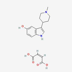 molecular formula C18H22N2O5 B3220534 BRL 54443 maleate CAS No. 1197333-54-2