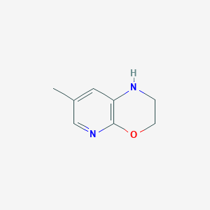 7-methyl-1H,2H,3H-pyrido[2,3-b][1,4]oxazine