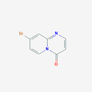 molecular formula C8H5BrN2O B3220566 8-bromo-4H-pyrido[1,2-a]pyrimidin-4-one CAS No. 1198413-10-3