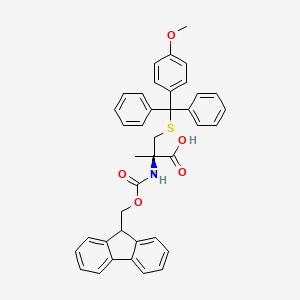(R)-L-N-Fmoc-s-mmt-alpha-methylcysteine