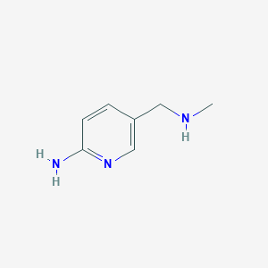 5-[(Methylamino)methyl]pyridin-2-amine