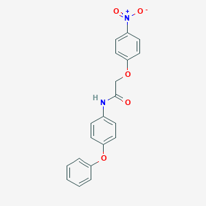 molecular formula C20H16N2O5 B322068 2-(4-nitrophenoxy)-N-(4-phenoxyphenyl)acetamide 