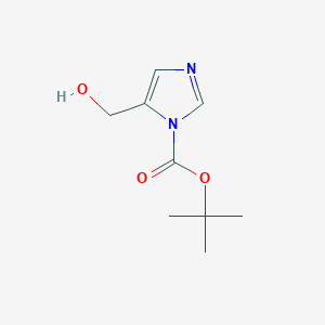 1,1-dimethylethyl 5-(hydroxymethyl)-1H-imidazole-1-carboxylate