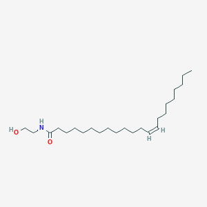 molecular formula C24H47NO2 B032209 (Z)-N-(2-羟乙基)二十二碳-13-烯酰胺 CAS No. 18190-74-4