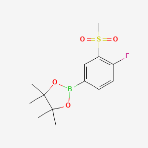 4-Fluoro-3-(methylsulfonyl)phenylboronic acid pinacol ester