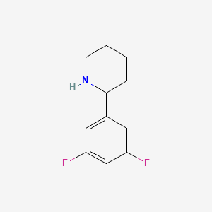 2-(3,5-Difluorophenyl)piperidine