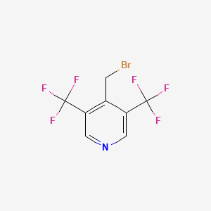 4-Bromomethyl-3,5-bis-trifluoromethyl-pyridine