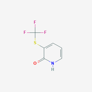 3-((Trifluoromethyl)thio)pyridin-2(1H)-one