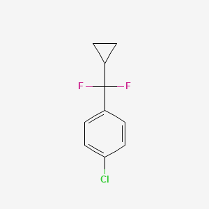 1-Chloro-4-(cyclopropyldifluoromethyl)benzene