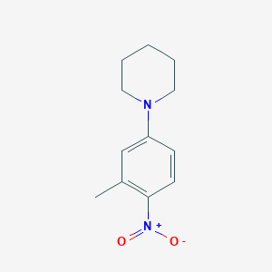 1-(3-Methyl-4-nitrophenyl)piperidine