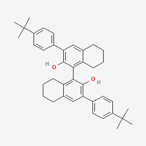 (S)-3,3'-Bis(4-(tert-butyl)phenyl)-5,5',6,6',7,7',8,8'-octahydro-[1,1'-binaphthalene]-2,2'-diol