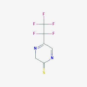 5-Pentafluoroethyl-3h-pyrazine-2-thione