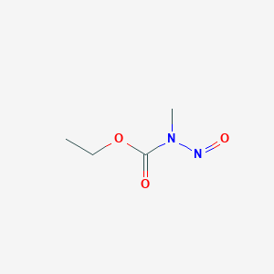 molecular formula C4H8N2O3 B032213 N-亚硝基-N-甲基脲 CAS No. 615-53-2