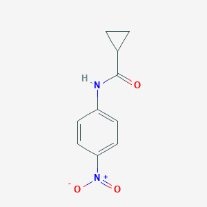 molecular formula C10H10N2O3 B322143 N-(4-nitrophenyl)cyclopropanecarboxamide 