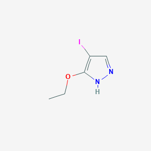 3-Ethoxy-4-iodo-1h-pyrazole