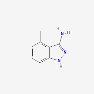molecular formula C8H9N3 B3221731 3-氨基-4-甲基吲唑 CAS No. 1207529-96-1