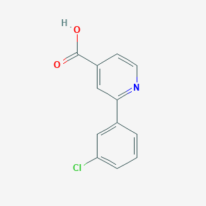 2-(3-Chlorophenyl)isonicotinic acid